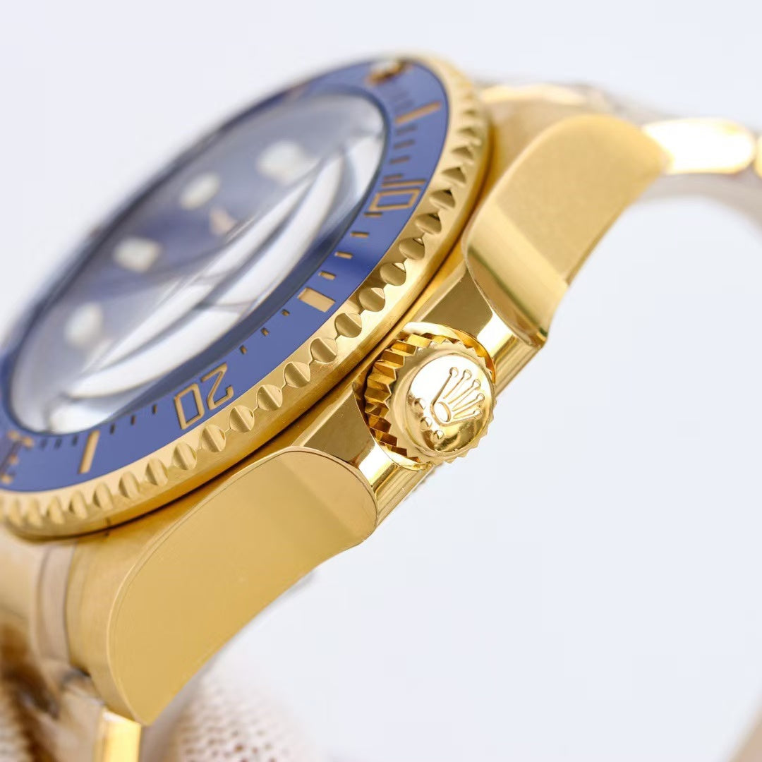 2024 Replica Rolex Deepsea Gold with Blue Dial (+ Video )