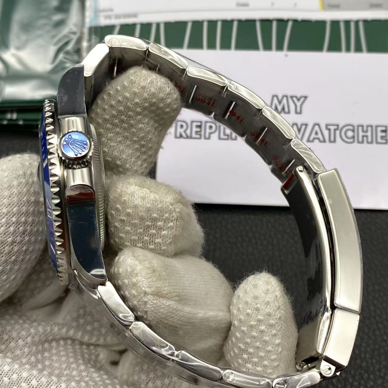 Replica Rolex Submariner - Silver/Blue