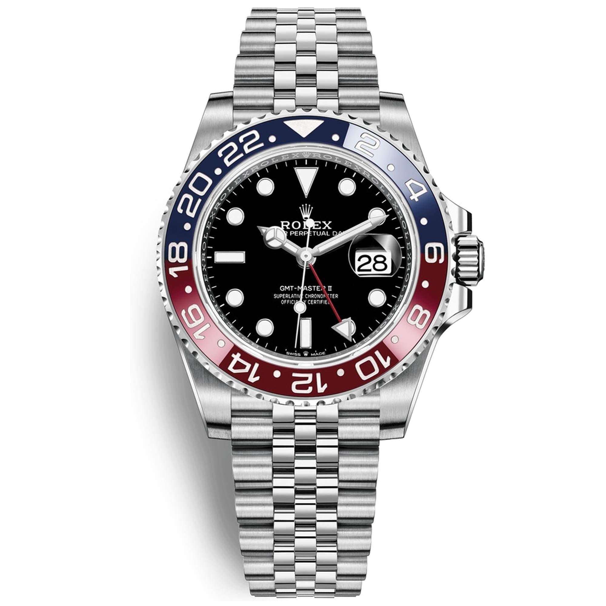 Swiss Clone Replica Rolex GMT Master PEPSI Jubilee