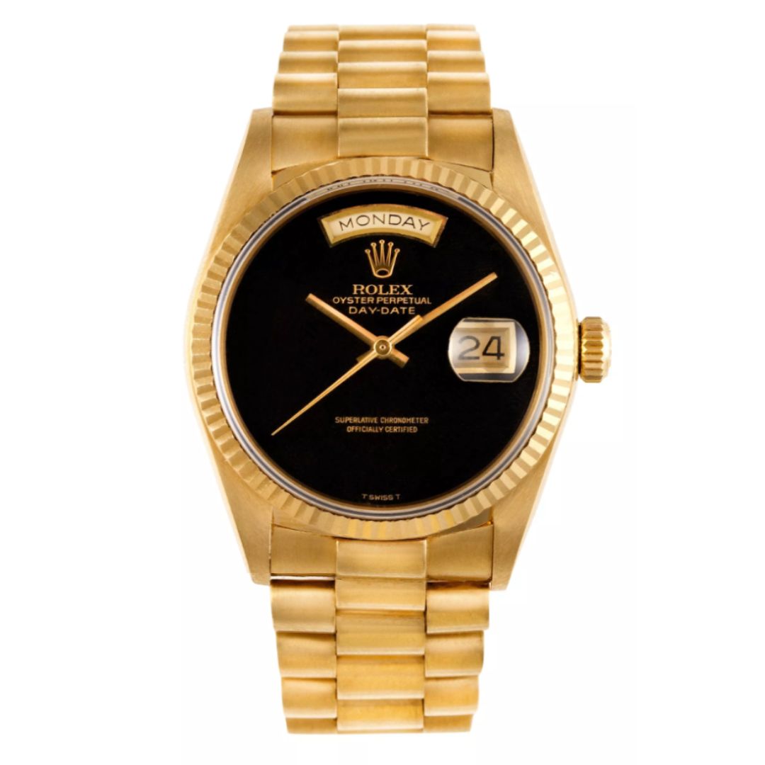 Super clone Replica Day Date - Gold/Black President