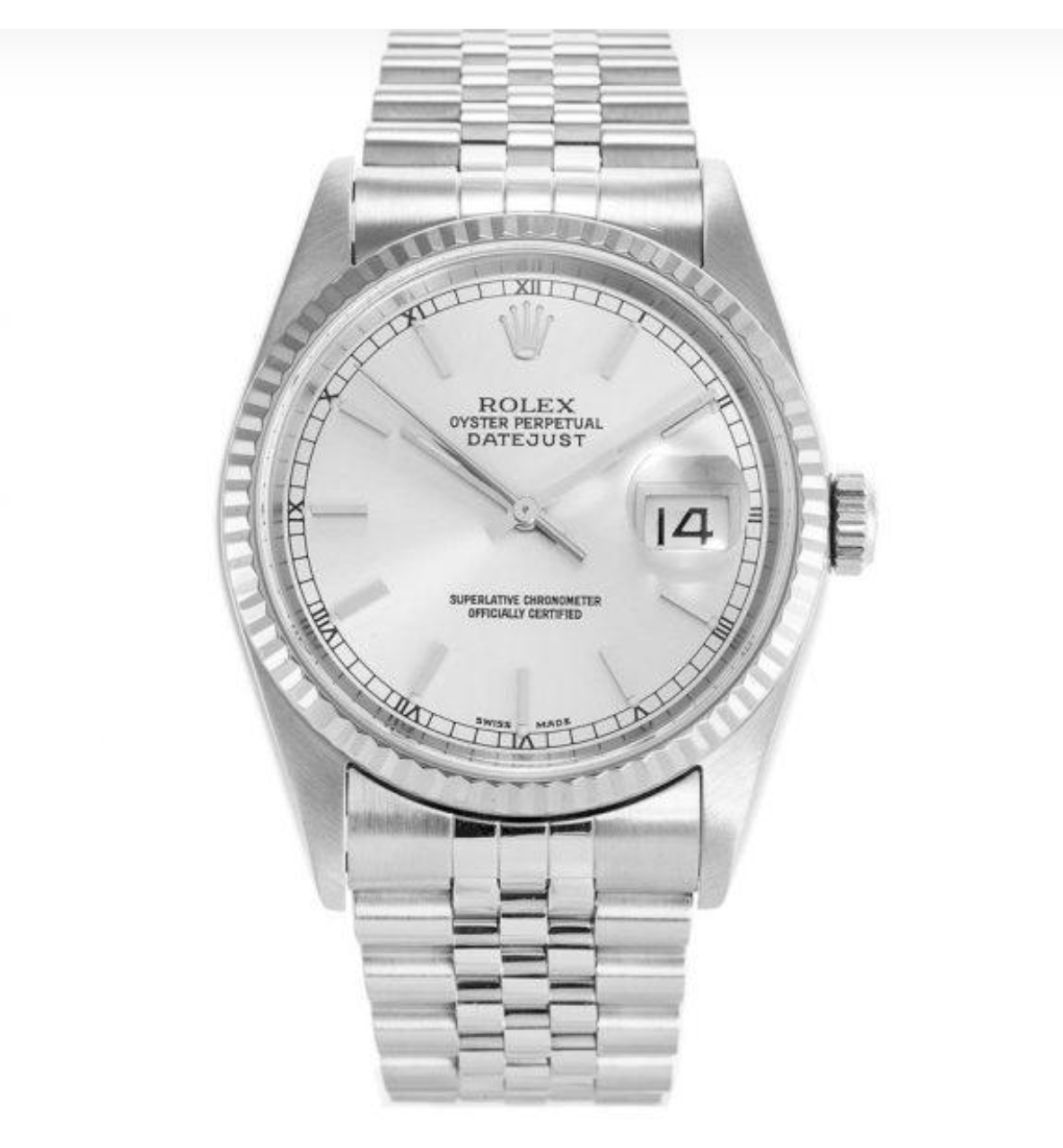 Super Clone Replica Rolex Datejust Silver