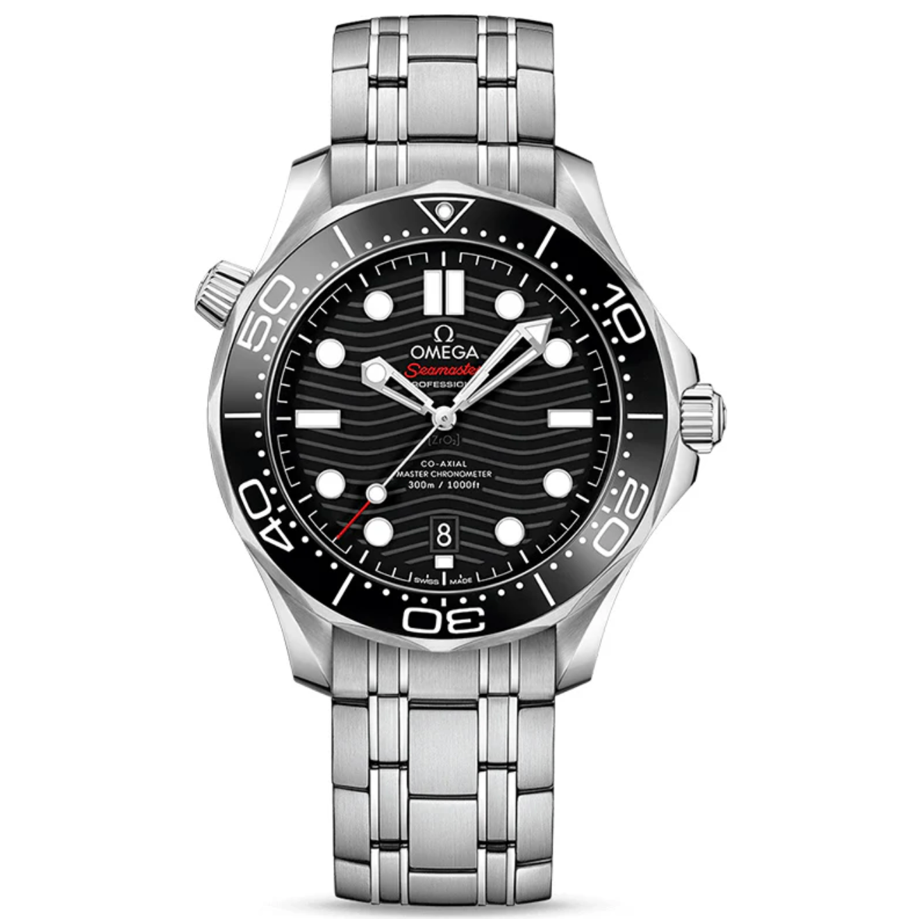 Omega 8800 Diver Replica Face Seamaster ( Black - Blue ) + Ceramic Black - IP Empire Replica Watches