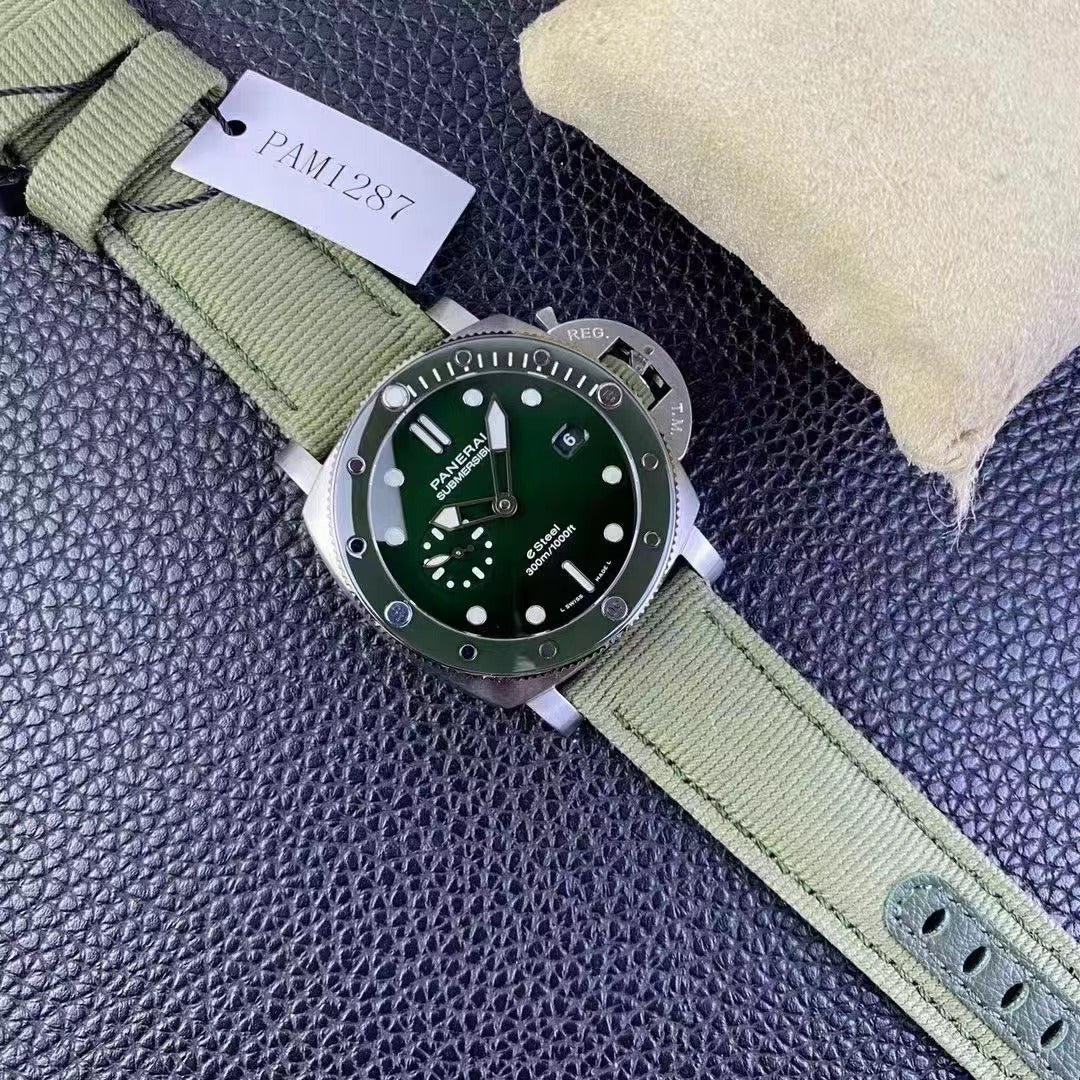 Super Clone Panerai submersible Green - Grey - Blue - IP Empire Replica Watches