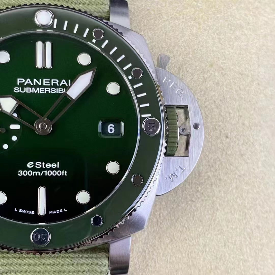 Super Clone Panerai submersible Green - Grey - Blue - IP Empire Replica Watches