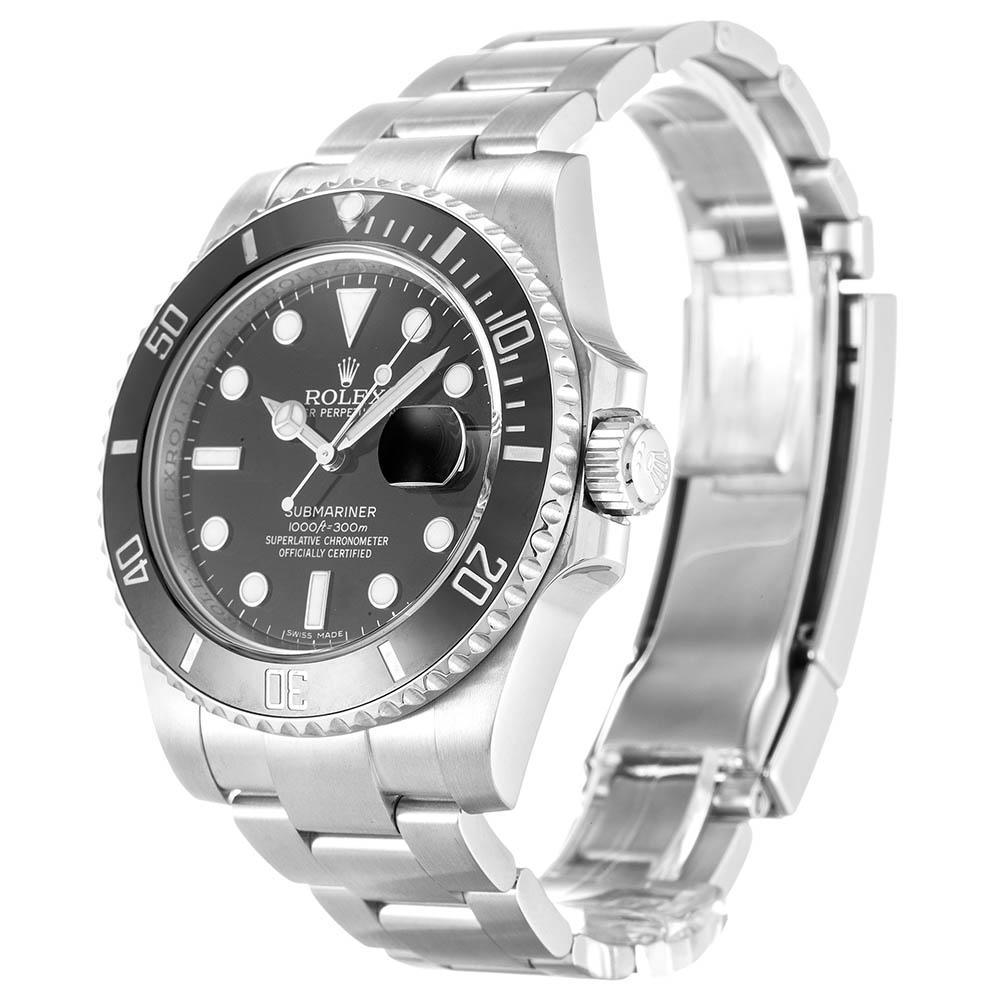 Replica Rolex Submariner - Silver/Black