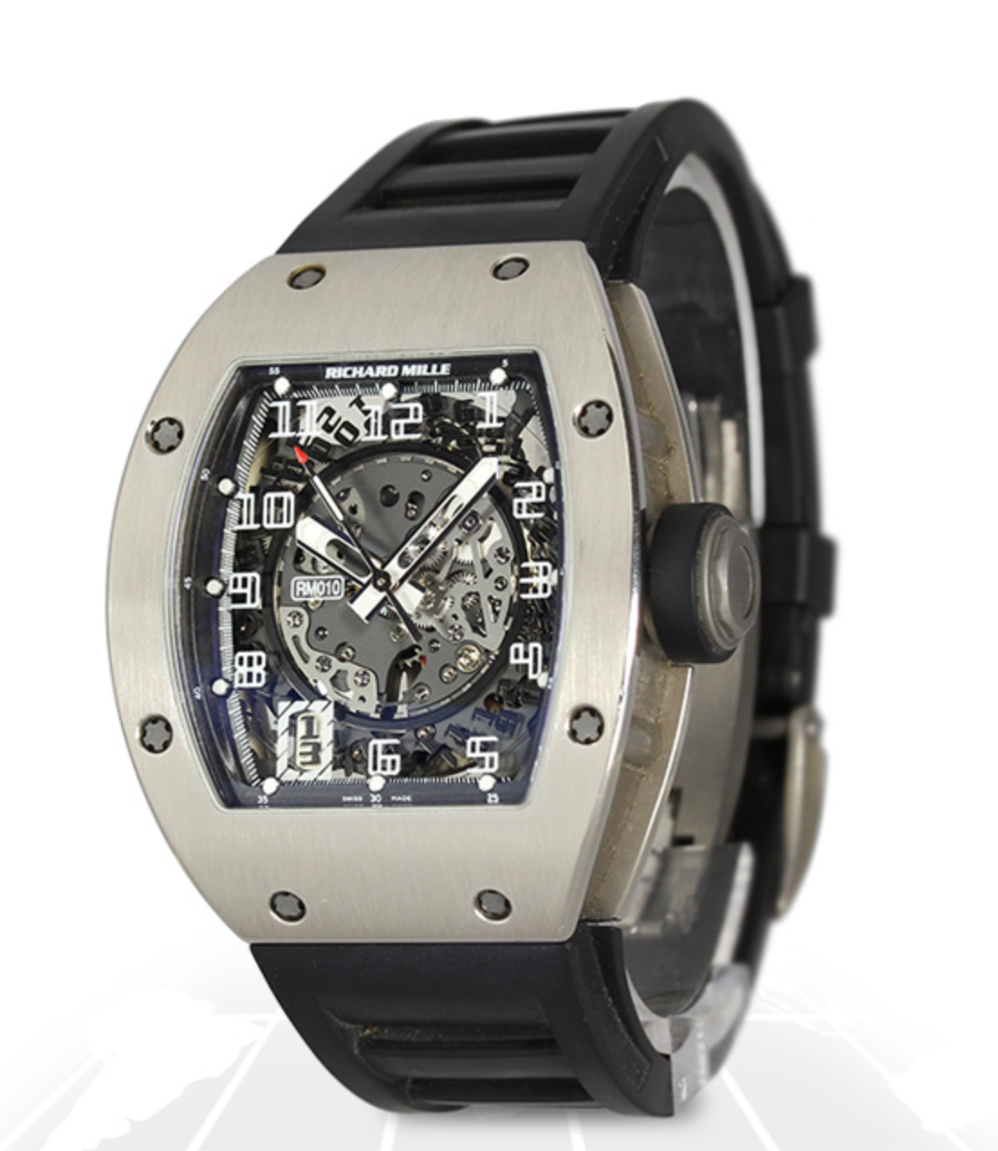 Richard Mille RM010 AH WG Replica Watch - IP Empire Replica Watches